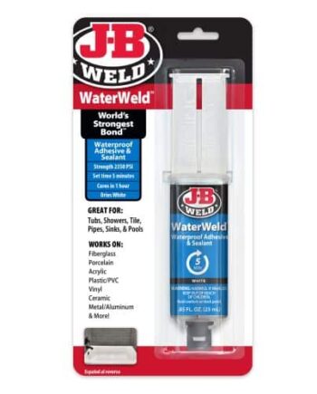 WaterWeld Epoxy, JB Weld